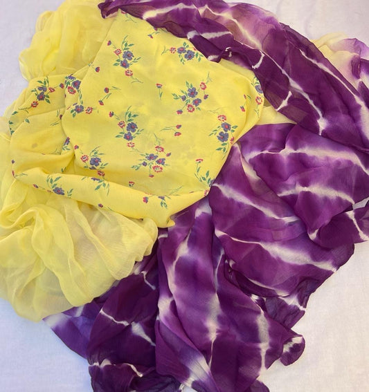 Yellow purple Leheriya