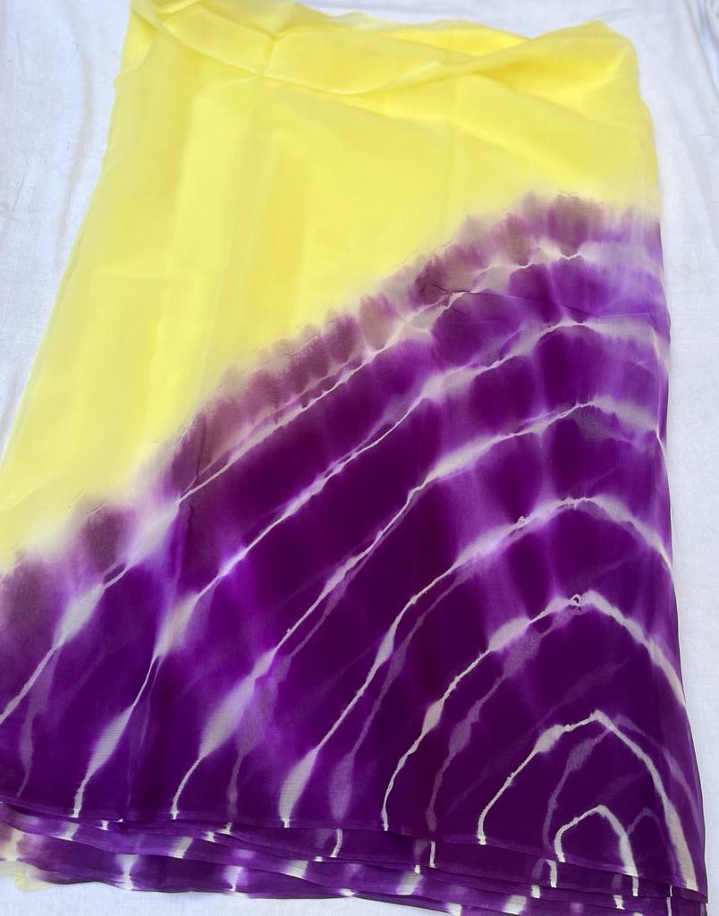 Yellow purple Leheriya