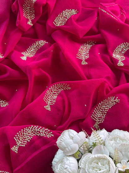 Rani katori patti saree