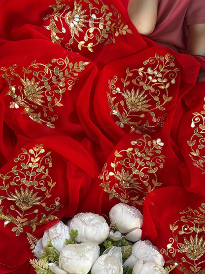 Raanjha chiffon saree