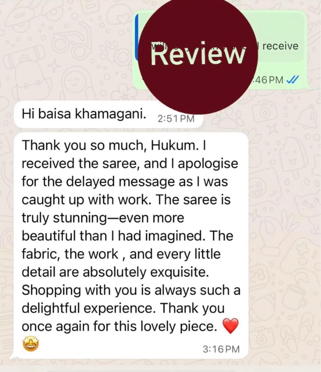 Customer review 16